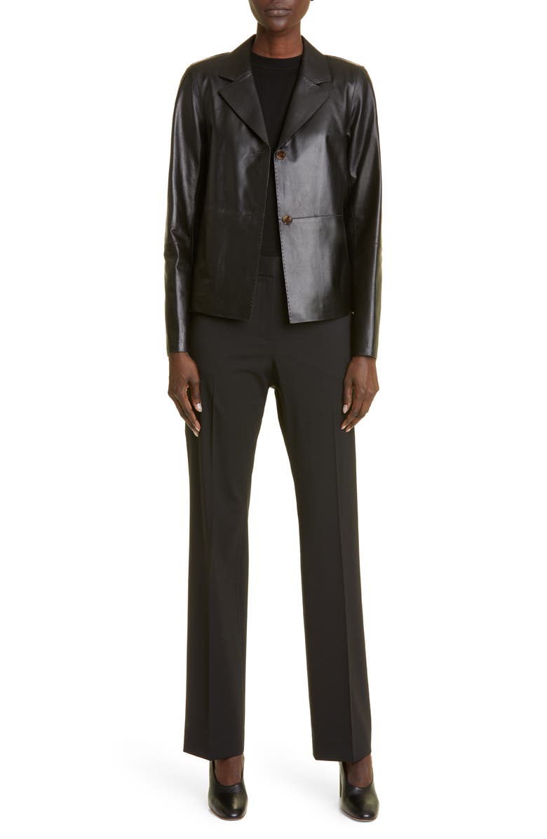 Lafayette 148 New York Short Sleeve Sweater, Alternate, color,