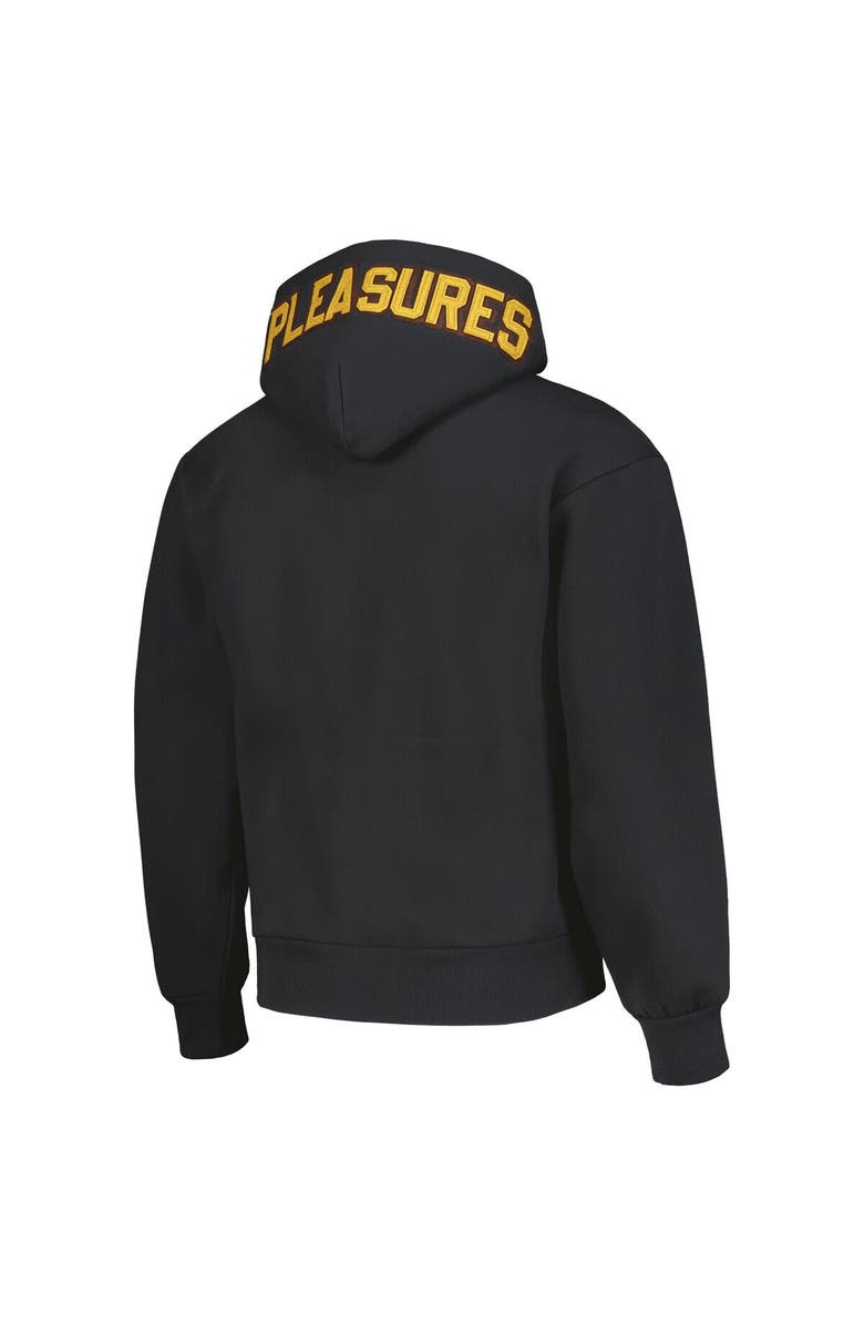 PLEASURES Men's PLEASURES Black San Diego Padres Opening Day Full-Zip Hoodie, Alternate, color,