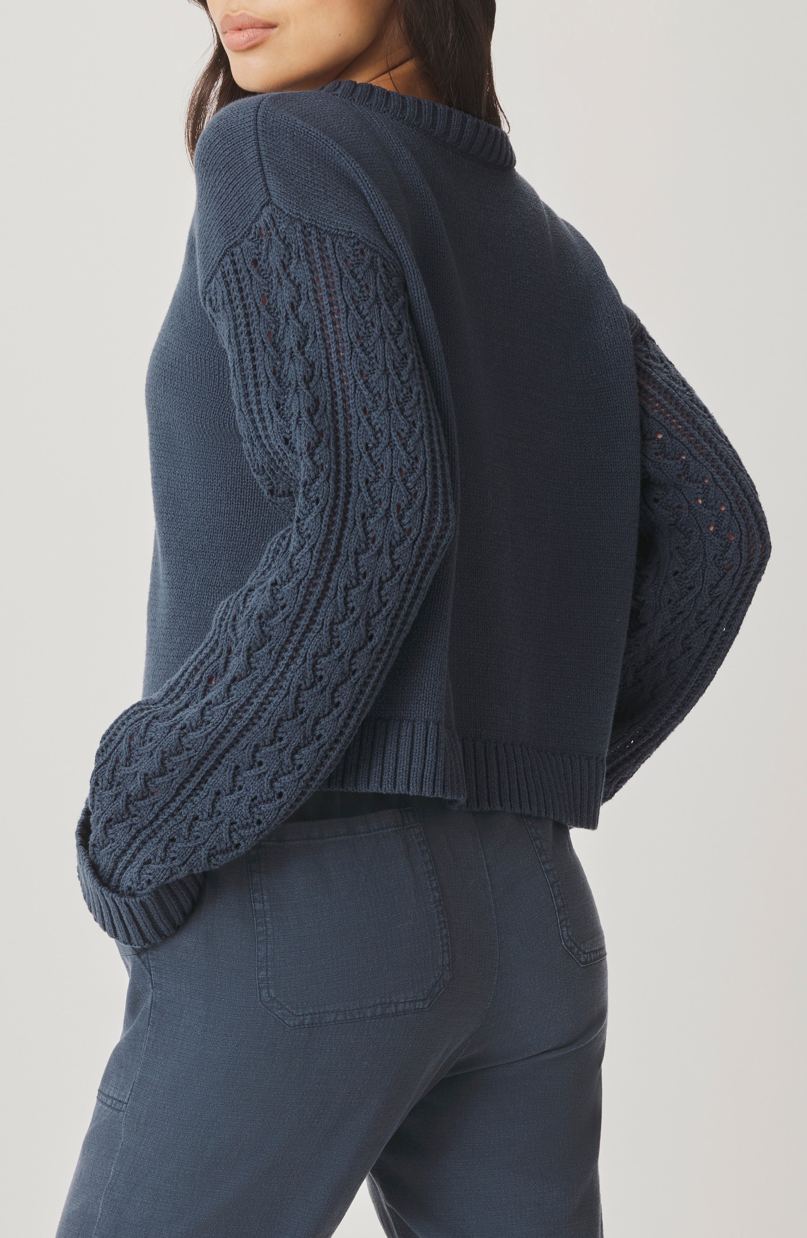 Gracie Cable Stitch Sleeve Cardigan - image 4