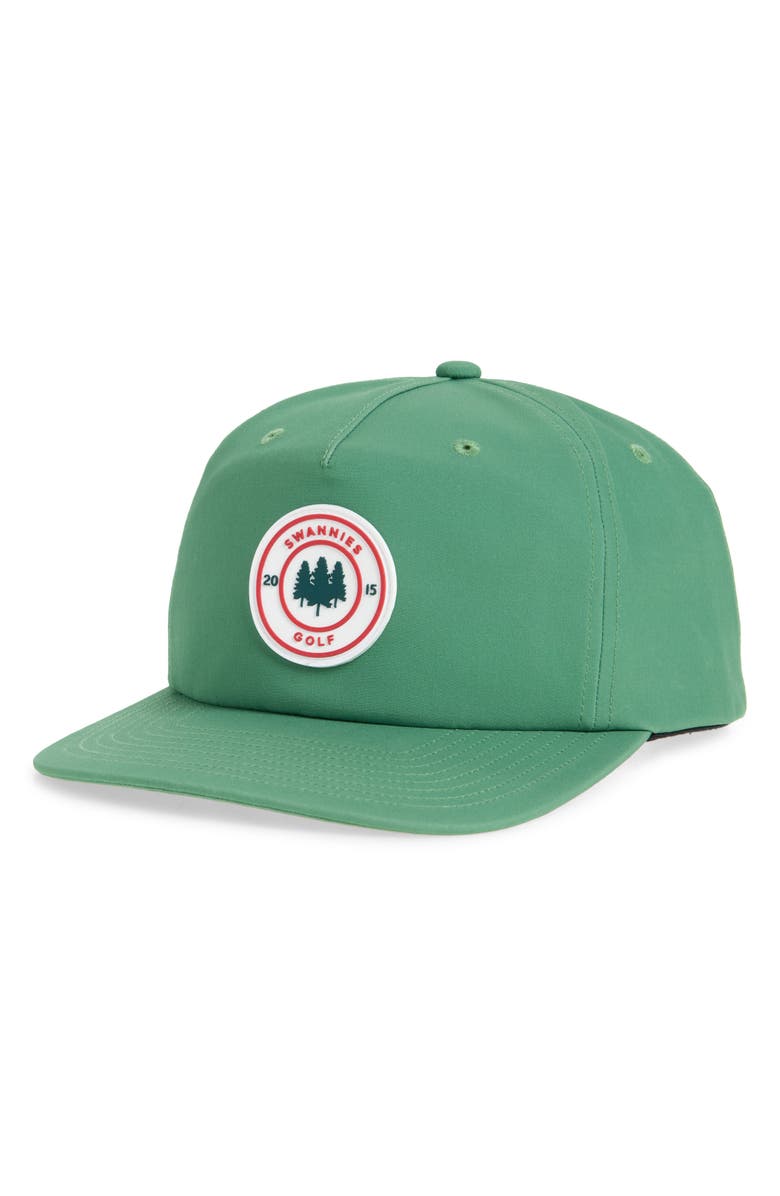 Swannies Balsam Snapback Baseball Cap, Main, color, Green