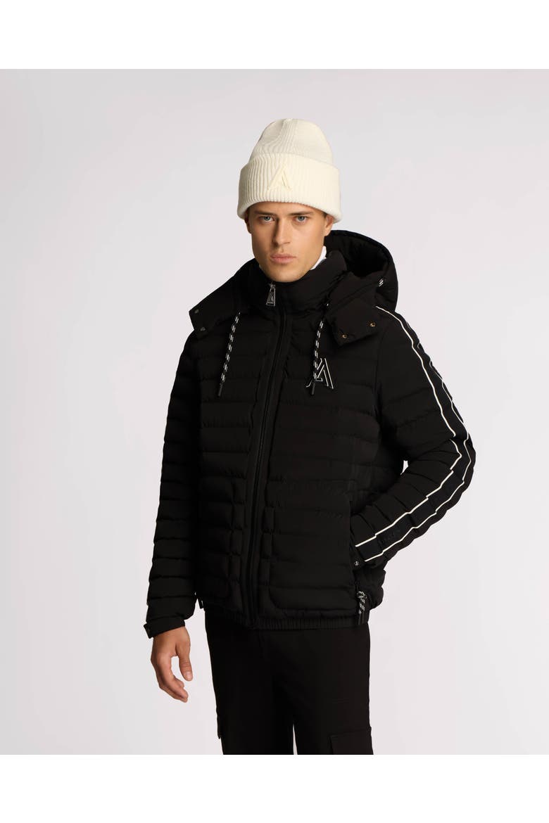 Uriage Lightweight Bomber Puffer, Main, color, Black