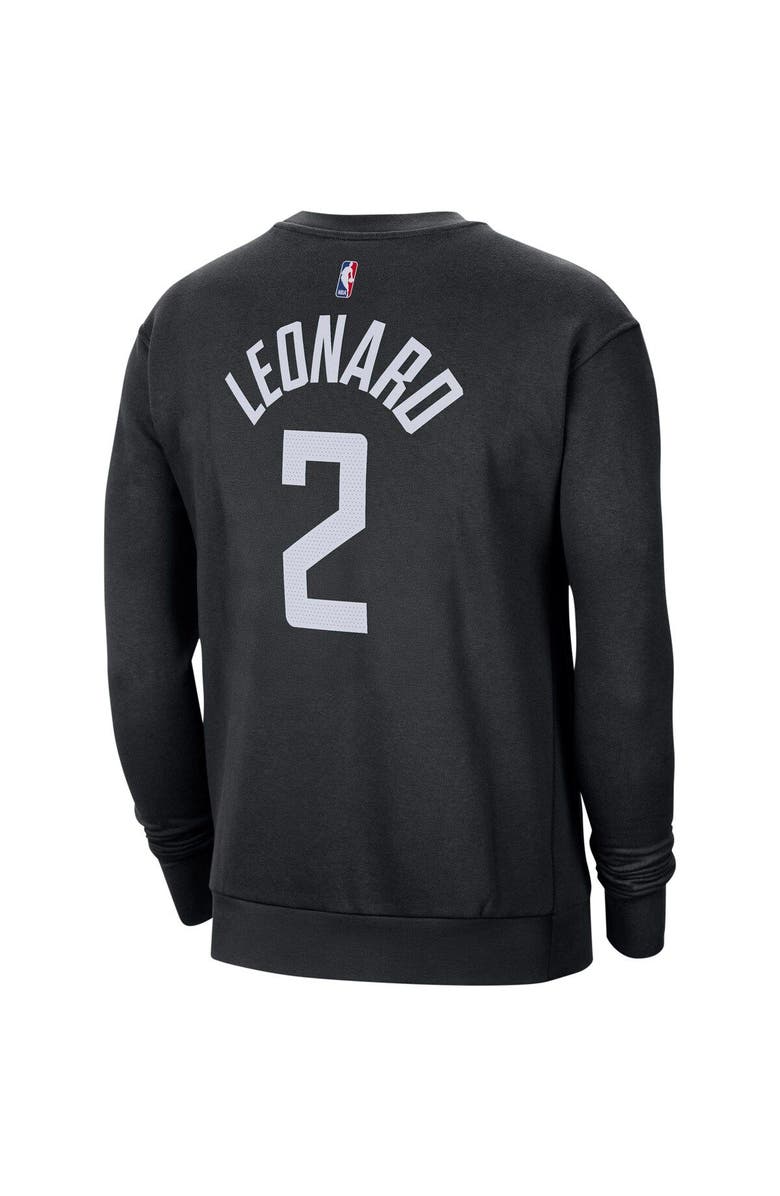 Jordan Brand Men
s Jordan Brand Kawhi Leonard Black LA Clippers Statement Name
Number Pullover Sweatshirt, Alternate, color, Black