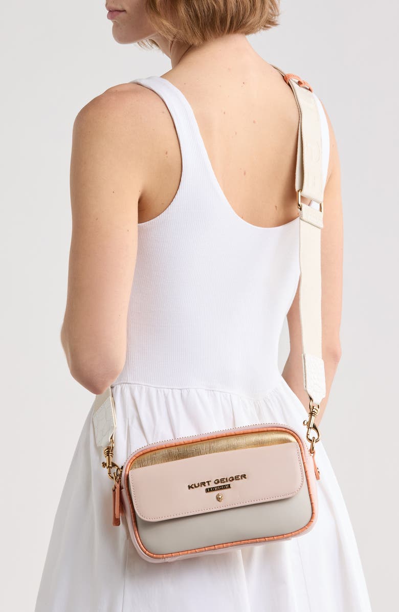 Kurt Geiger London Highgate 2 Zip Camera Crossbody Bag, Alternate, color,