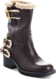 Chloé Genuine Shearling Dakota Boot