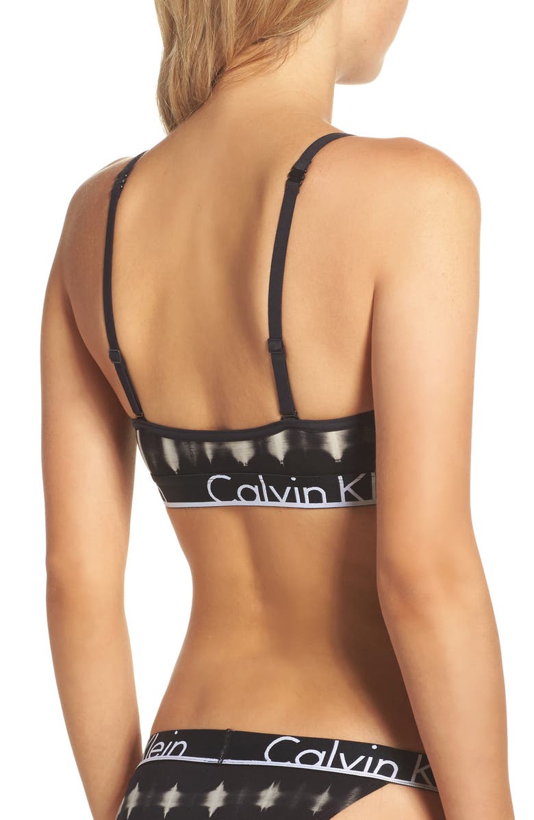 Calvin Klein Triangle Bralette, Alternate, color,