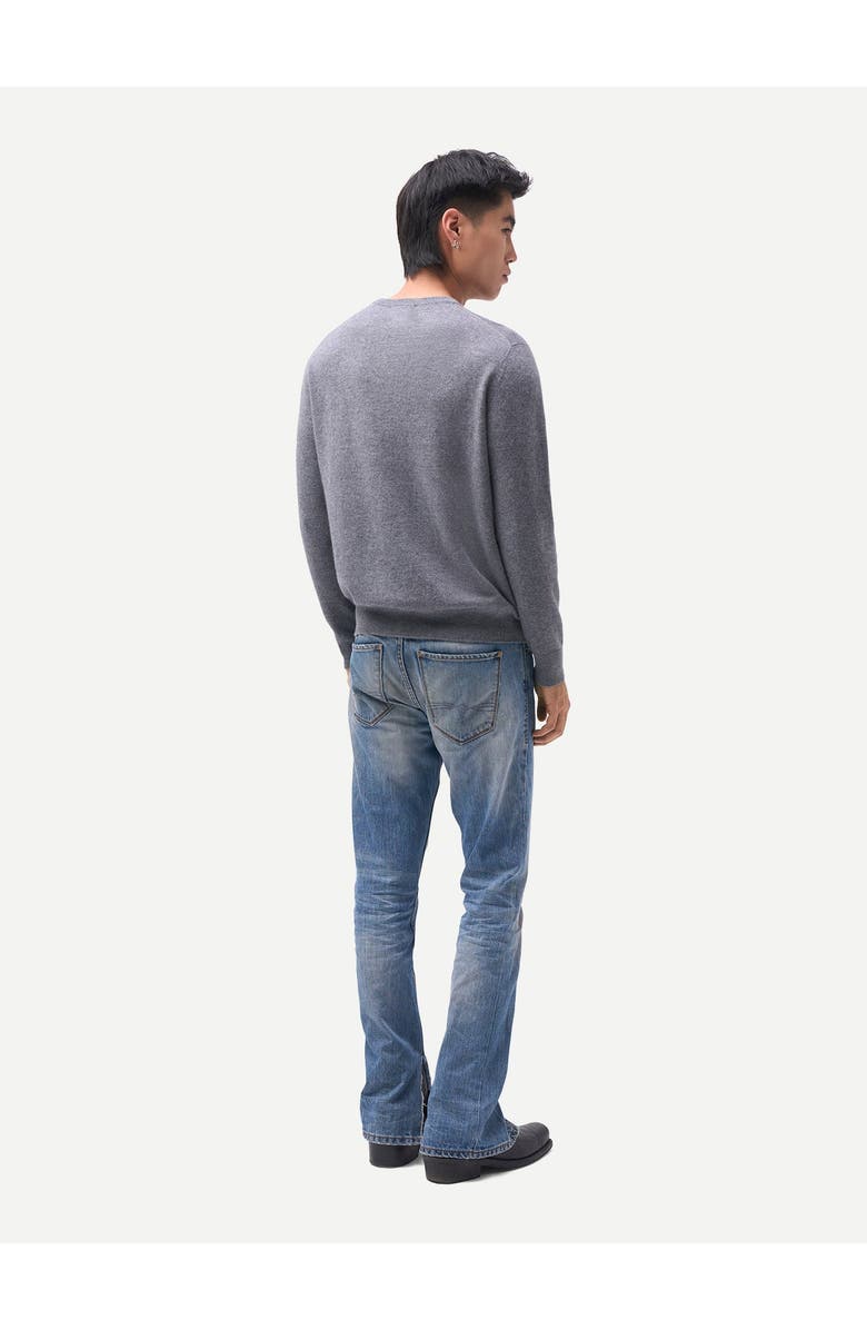 Gobi Cashmere Timeless Crewneck Cashmere Sweater, Alternate, color, Dim Gray