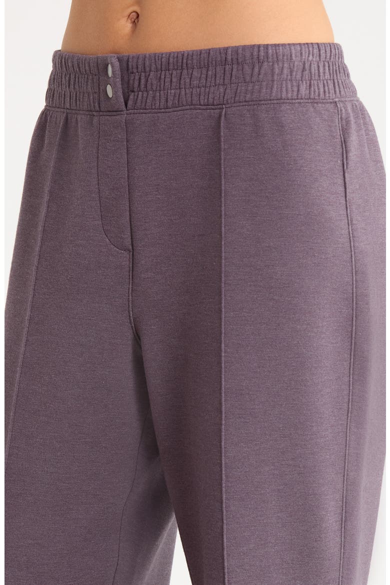 Brushed AirEssentials® Slim Straight Leg Pants, Alternate, color, ORCHID ASH HEATHER