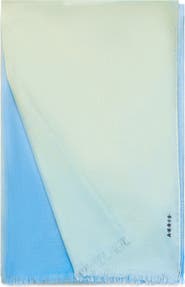 Akris Sunbeam Cashmere Fringe Scarf