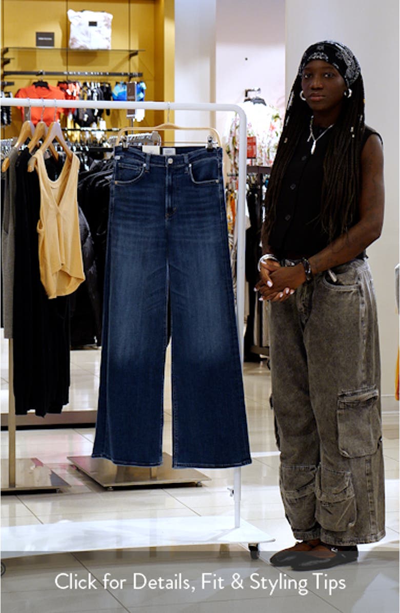 High Waist Wide Leg Jeans, sales video thumbnail