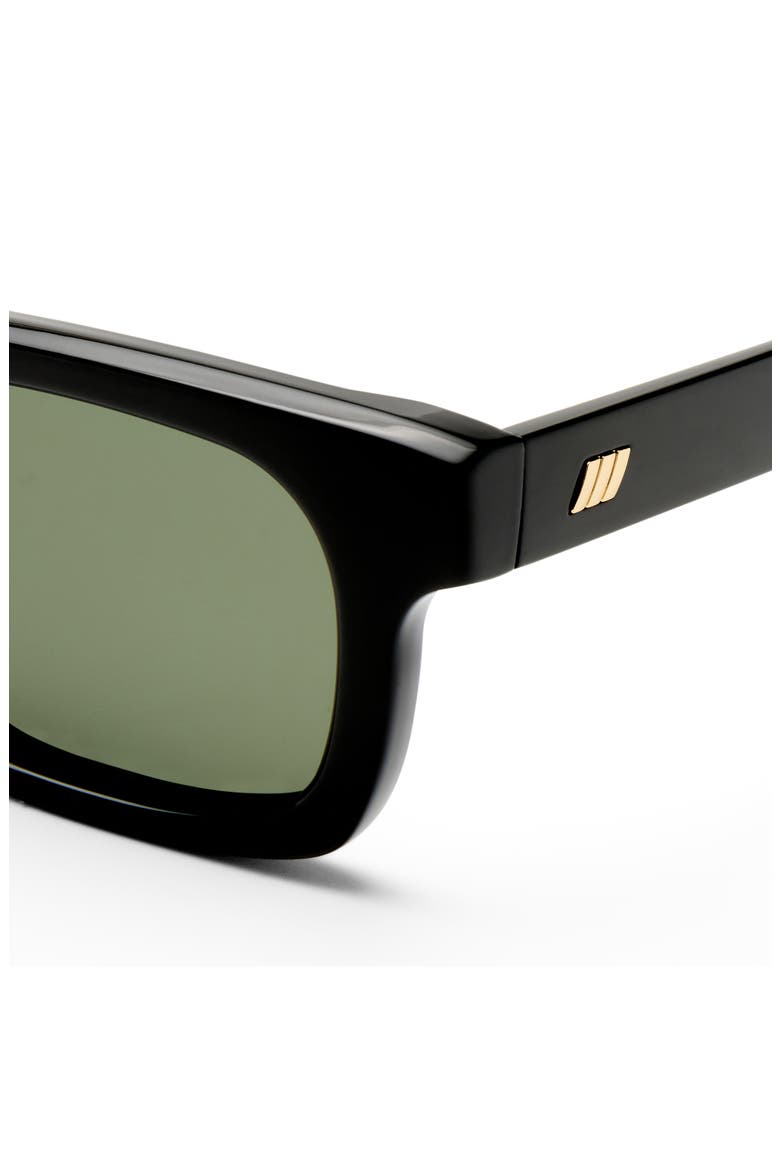 Iceman 52mm Polarized Square Sunglasses, Alternate, color, BLACK / KHAKI MONO POLARIZED