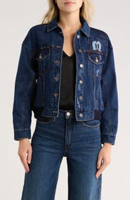 Desigual Mickey Mouse Denim Trucker Jacket