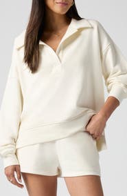 Florence by Mills Polo Collar Sweatshirt