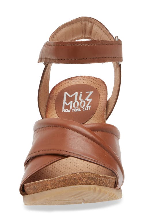Miz Mooz Sofie Wedge Sandal In Brandy