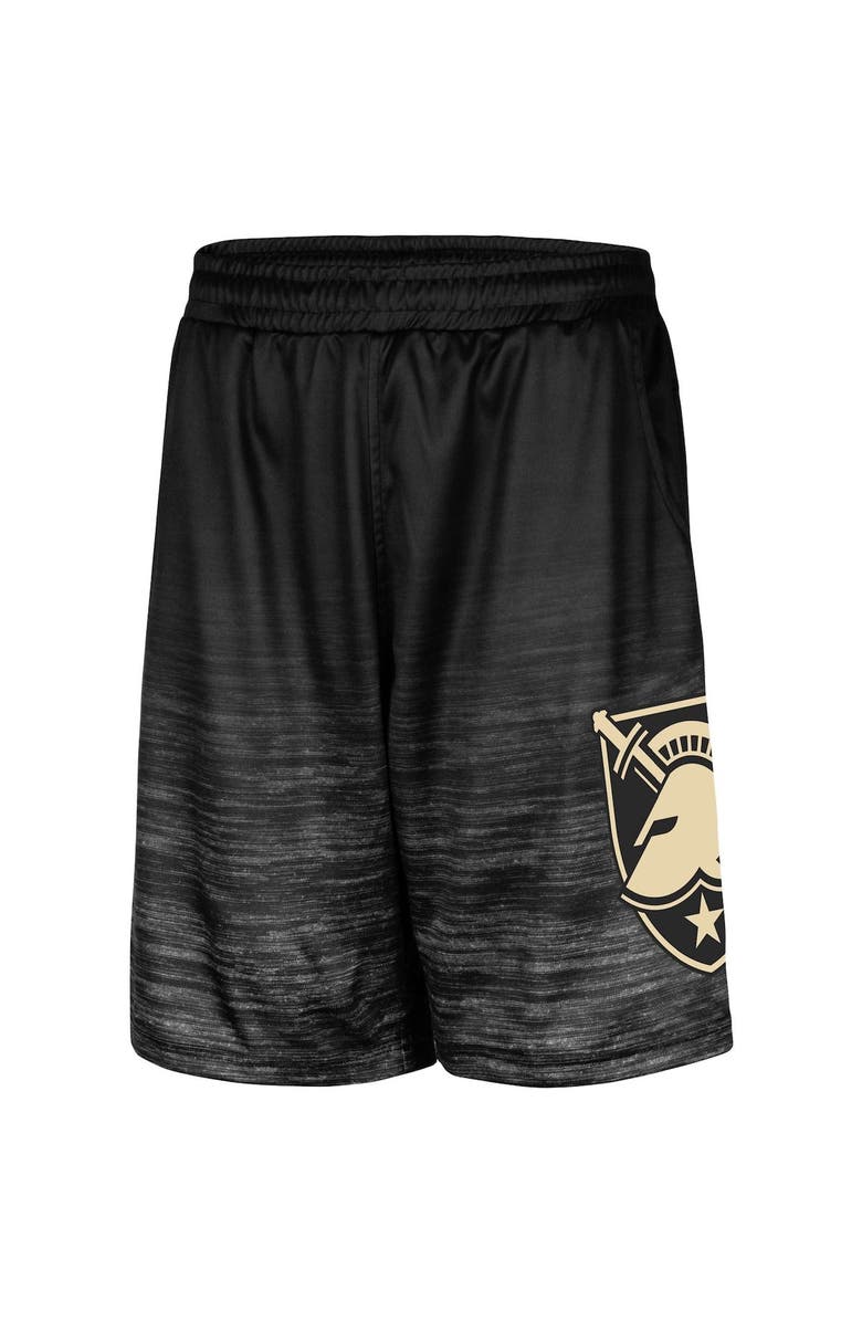 COLOSSEUM Men's Colosseum Black Army Black Knights Broski Shorts, Alternate, color,