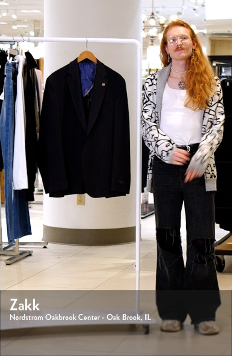 Keith Slim Fit Soft Constructed Sport Coat, sales video thumbnail