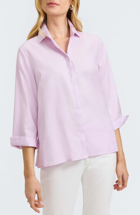 Beatrice Side Button Shirt