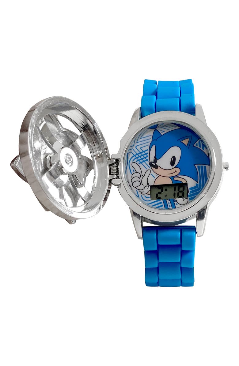 Accutime Kids' SEGA<sup>™</sup> Sonic Spinner Digital Watch, Alternate, color,