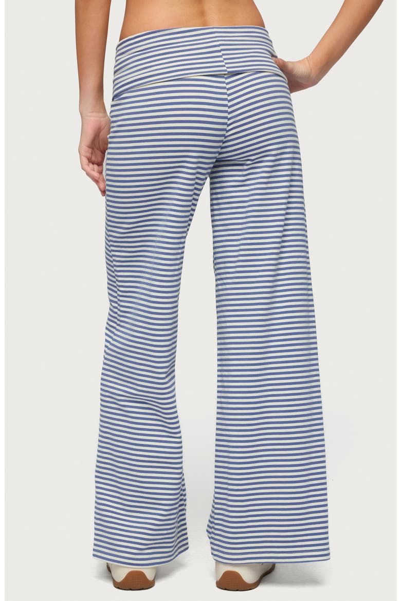 Lilah Stripe Wide Leg Pants, Alternate, color, BLUE-AND-WHITE