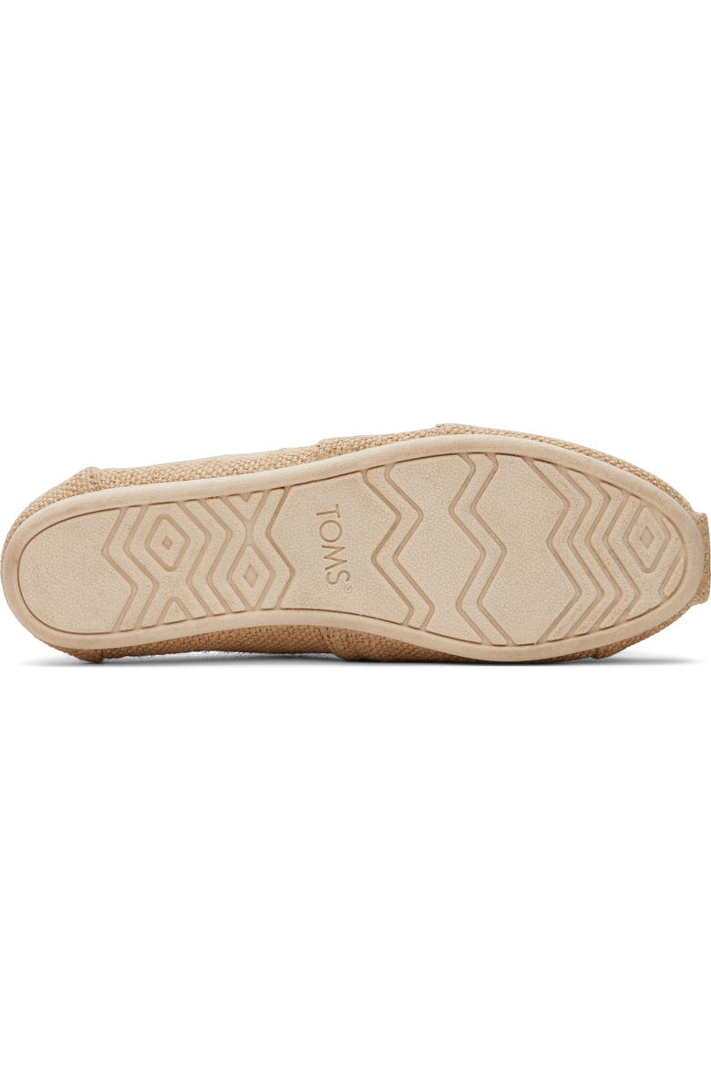 TOMS Classic Alpargata Slip-On, Alternate, color, Natural