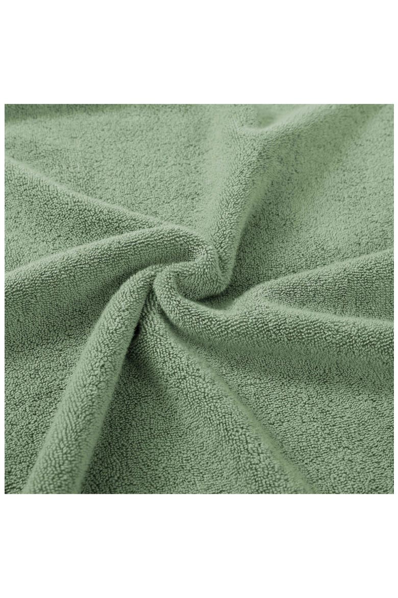 Pineapple Bay 6-Piece Towel Set, Alternate, color, LIGHT / MEDIUM GREEN