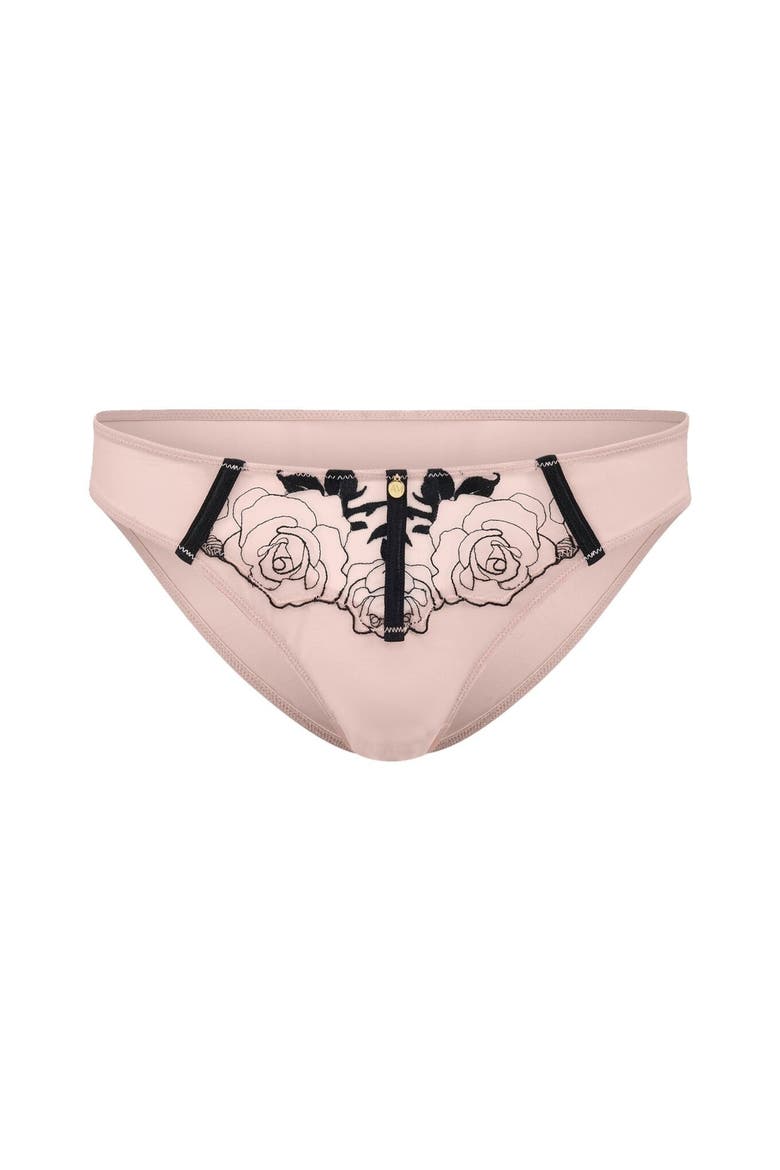 Rosita Brazilian Panties, Alternate, color, Medium beige
