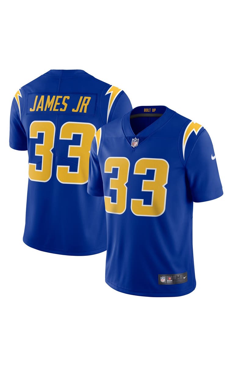 Nike Men's Nike Derwin James Royal Los Angeles Chargers 2nd Alternate Vapor Limited Jersey, Main, color, 