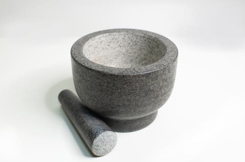 Cilio Goliath Granite Mortar And Pestle Set In Green