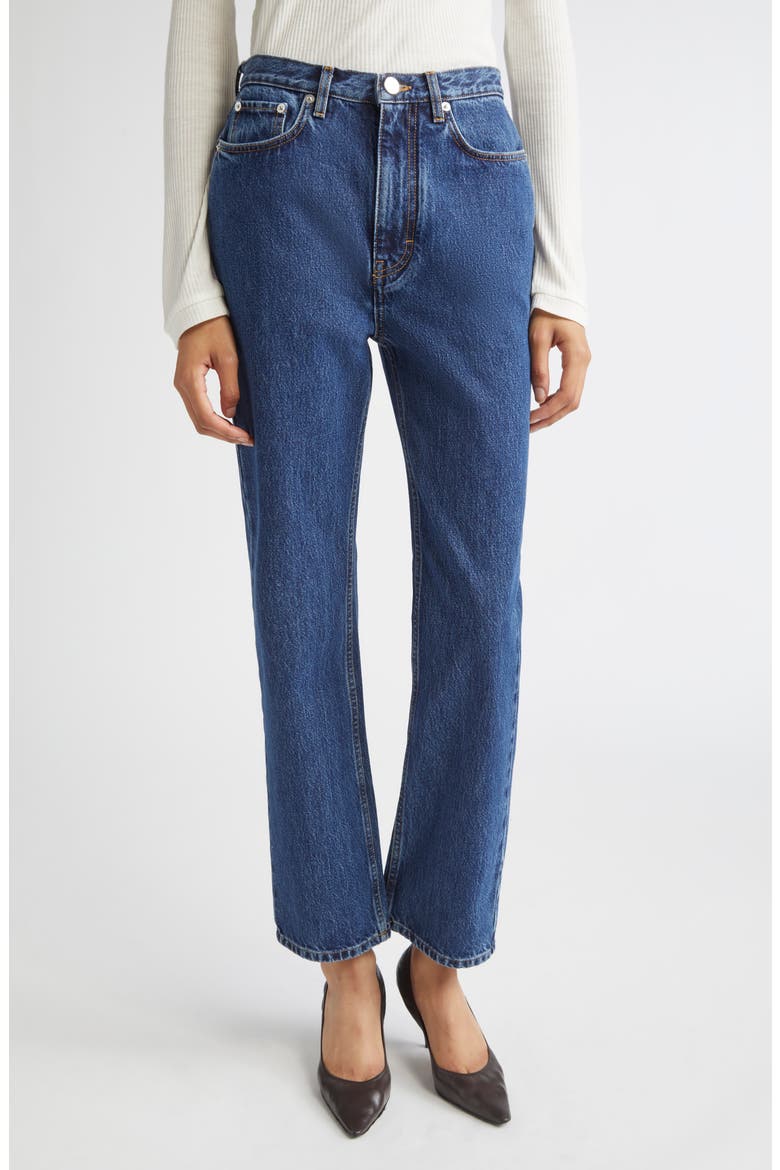 Jude Straight Leg Jeans, Main, color, WASHED BLUE