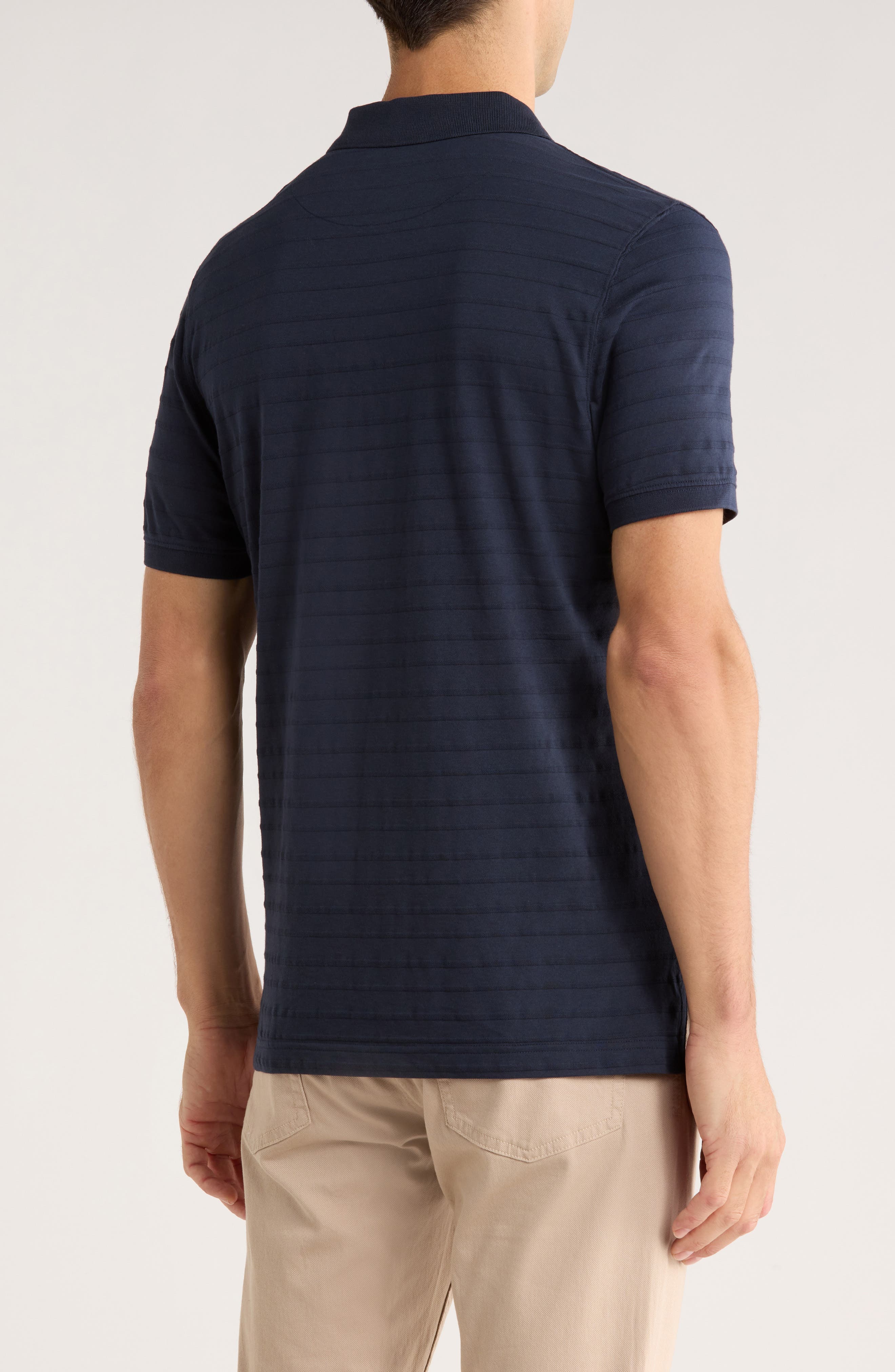 Martains Bay Stripe Cotton Polo - image 2