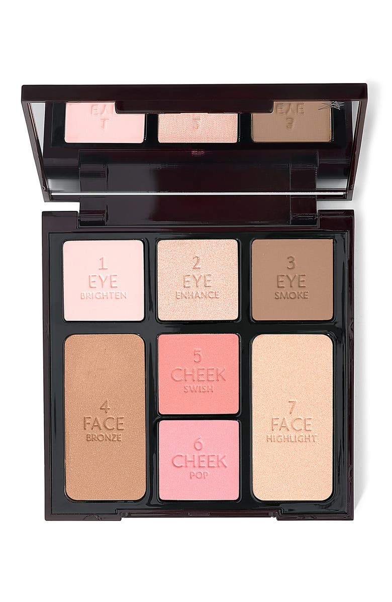 Charlotte Tilbury Instant Look in a Palette - Nude Palette, Main, color,