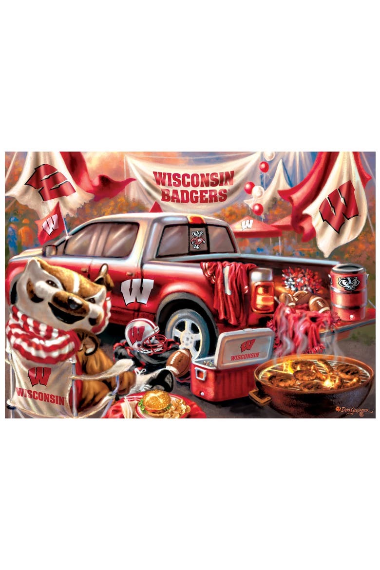 Wisconsin Gameday 1000 Piece Puzzle, Alternate, color, Multicolor
