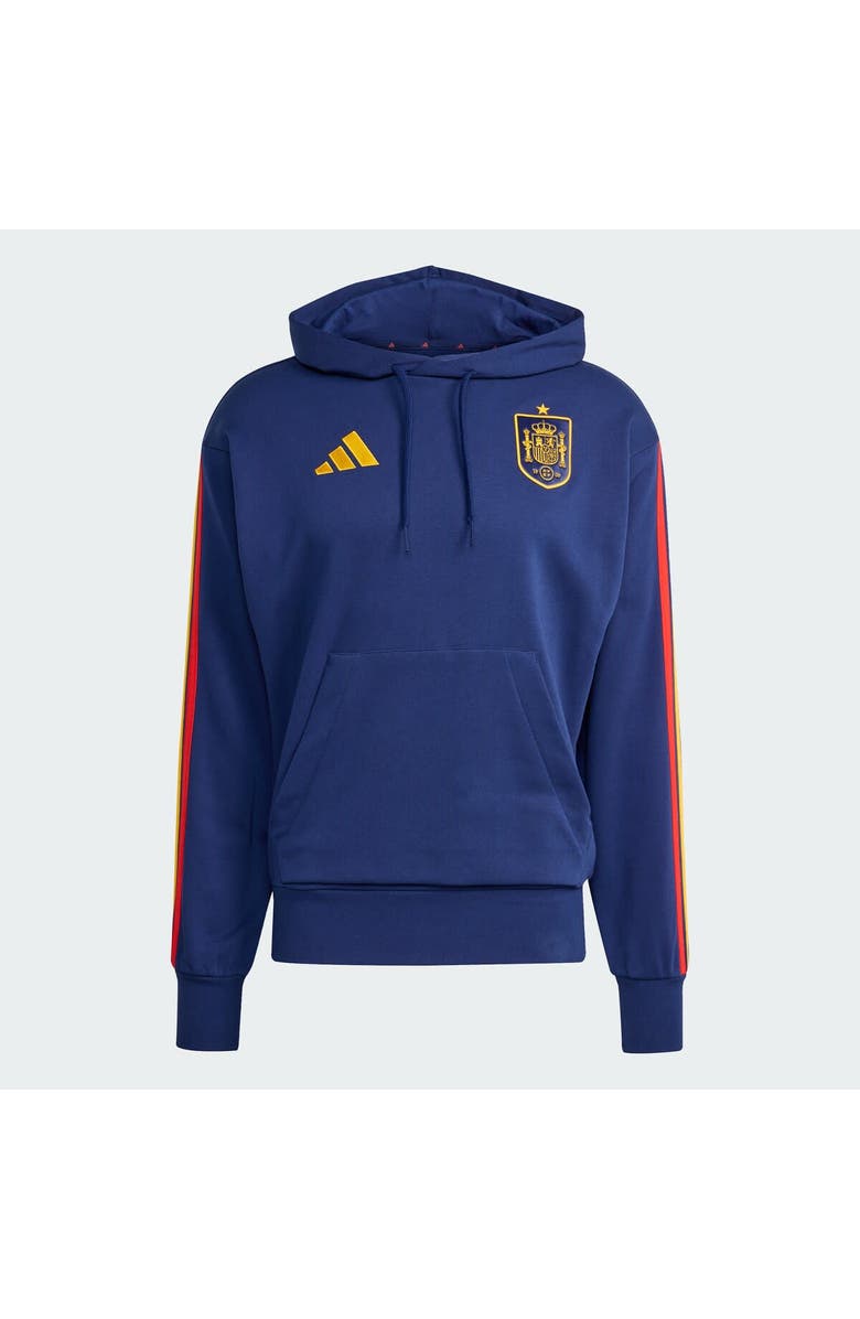 adidas Men's adidas  Navy Spain National Team FIFA x World Cup 2026 Alphaskin Tri-Blend Hoodie, Alternate, color, Navy