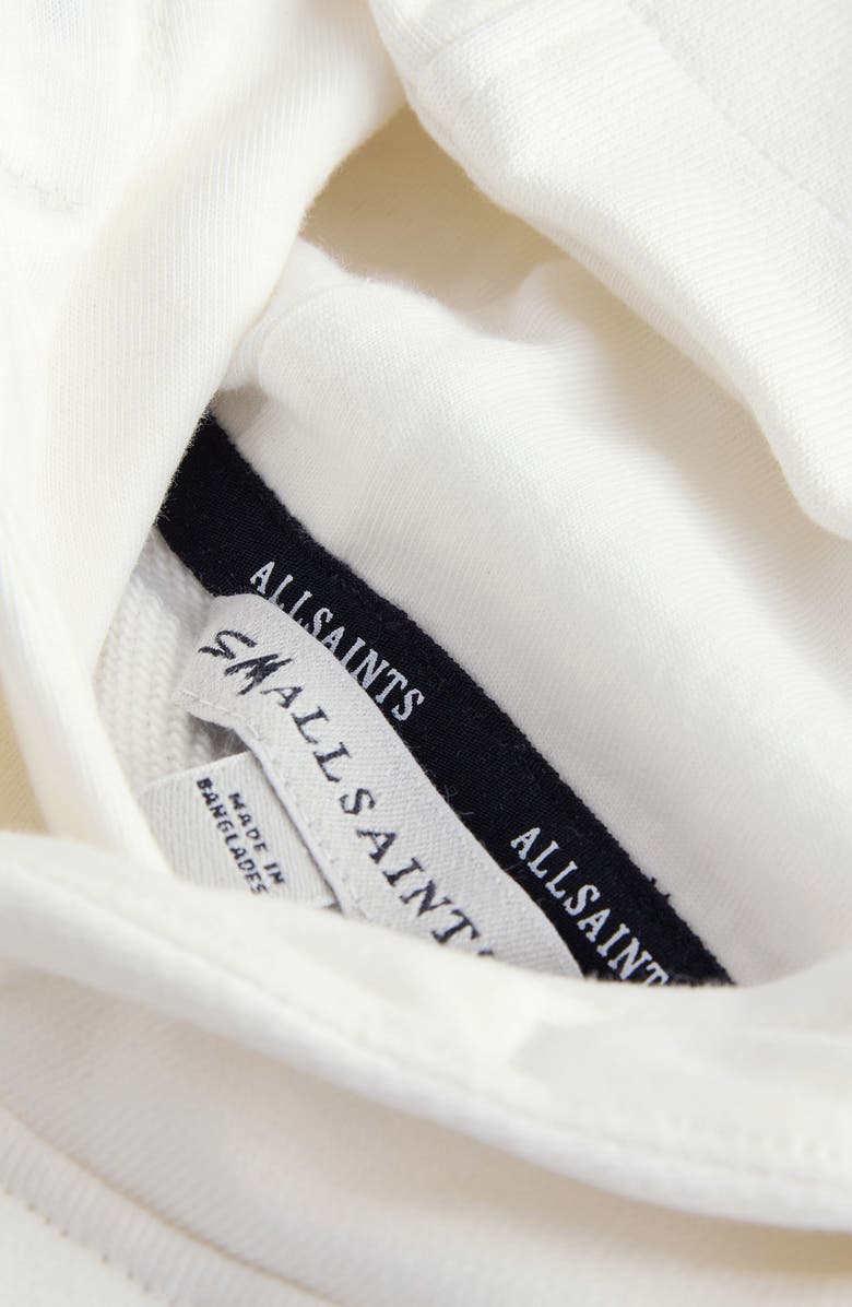 smALLSAINTS by ALLSAINTS Kids' Distortion Orlando Graphic Cotton Hoodie, Alternate, color, White