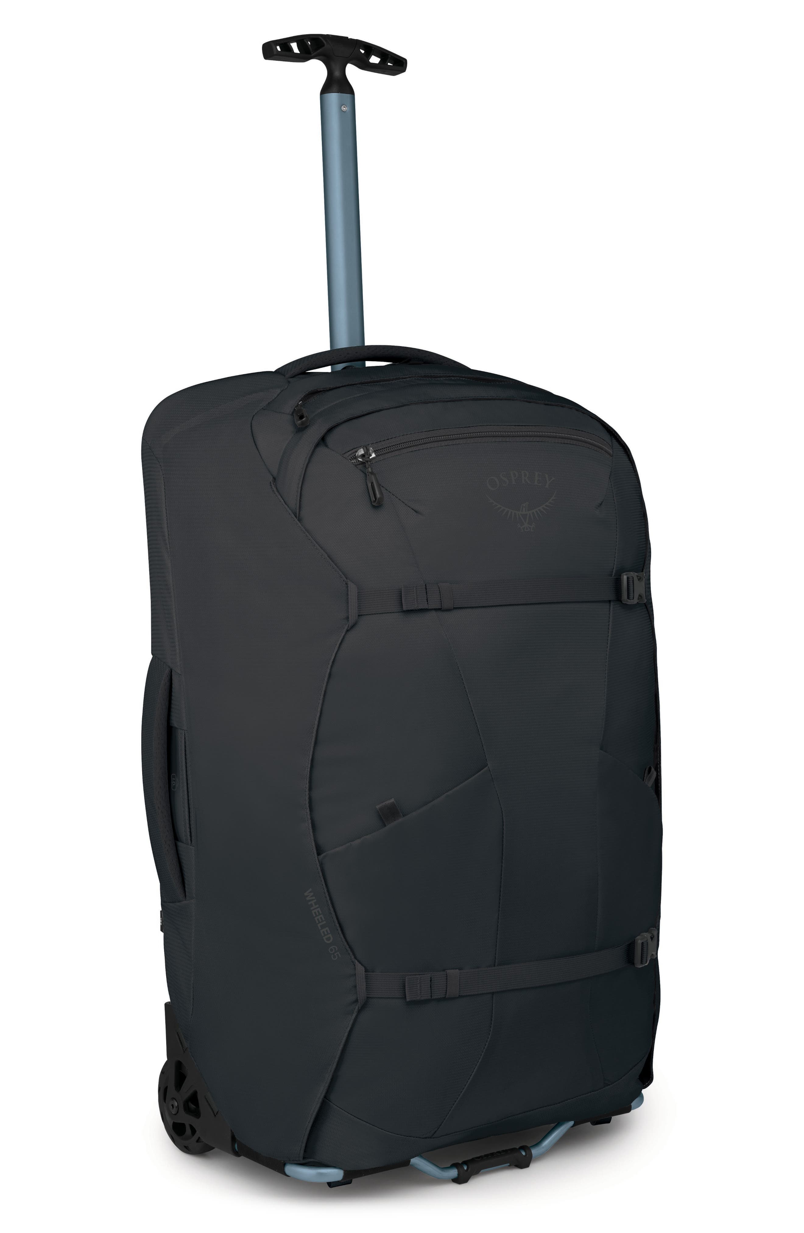 Osprey Farpoint<sup>™</sup> Fairview<sup>®</sup> 65-Liter Wheeled Travel Backpack, Alternate, color, Black