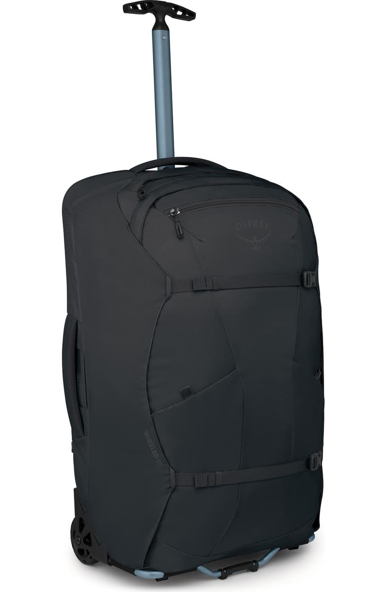 Osprey Farpoint<sup>™</sup> Fairview<sup>®</sup> 65-Liter Wheeled Travel Backpack, Alternate, color, Black