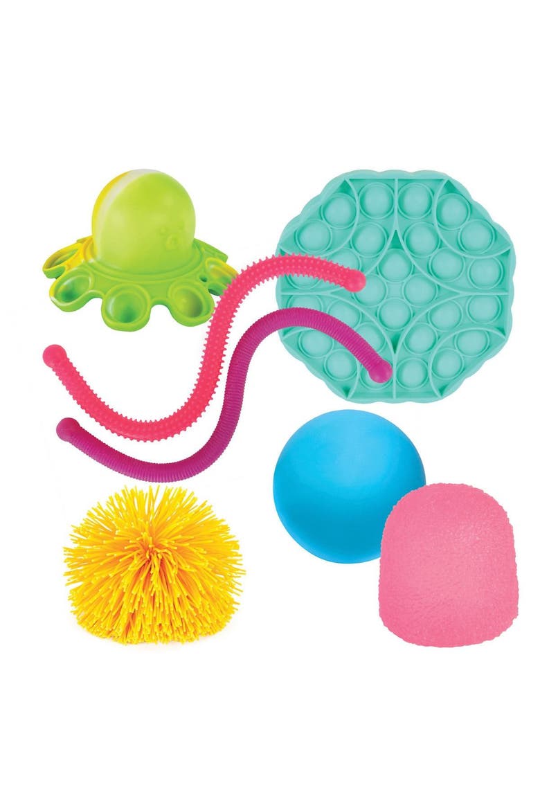 Fidget Fun Kit - 7 Pieces, Main, color, Multicolored