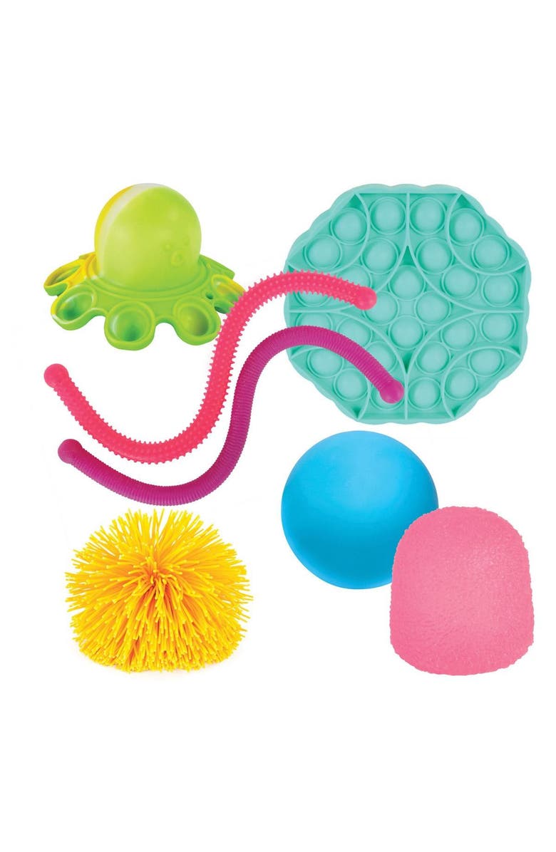 Kaplan Early Learning Company Fidget Fun Kit - 7 Pieces, Main, color, Multicolored