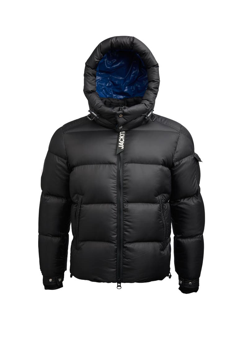 Insulated Quilted Puffer Jacket, Alternate, color, Black