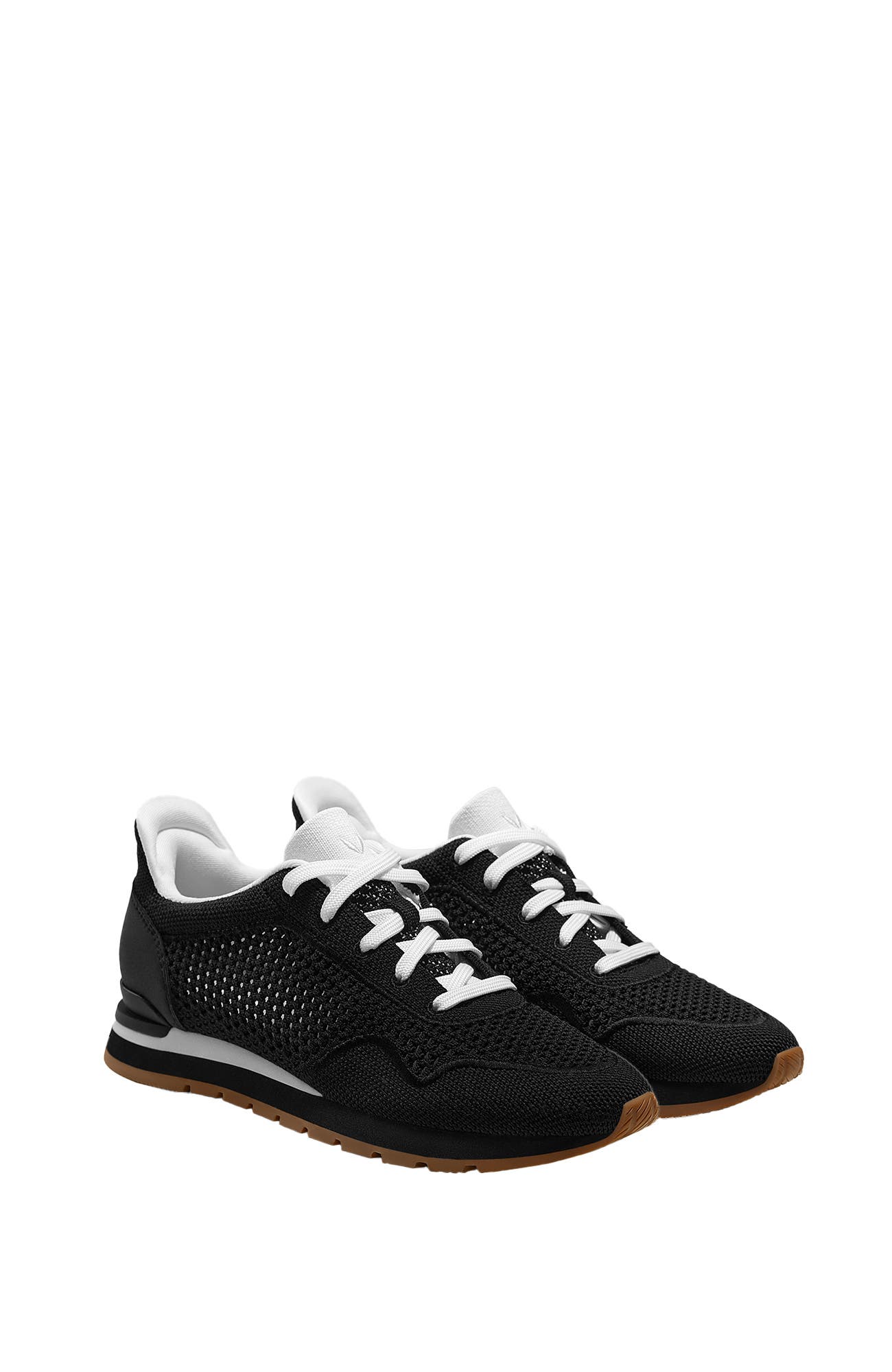 Allday Unisex Slip-On Mesh Sneakers, Main, color, Black White