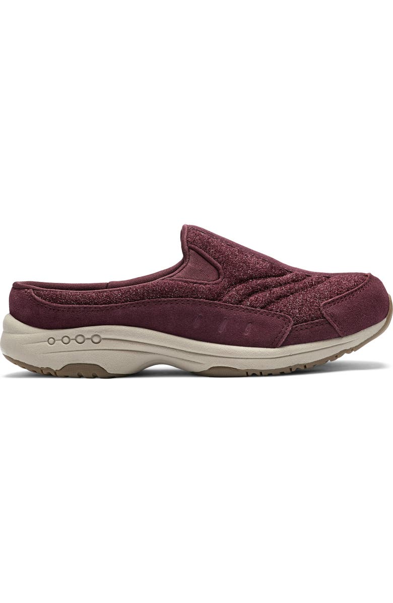 Easy Spirit Traveltime Clog Sneaker, Alternate, color, Dark Red
