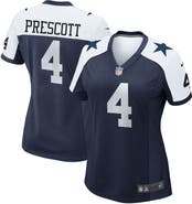 Nike Women's Nike Dak Prescott Navy Dallas Cowboys Alternate Game Team Jersey