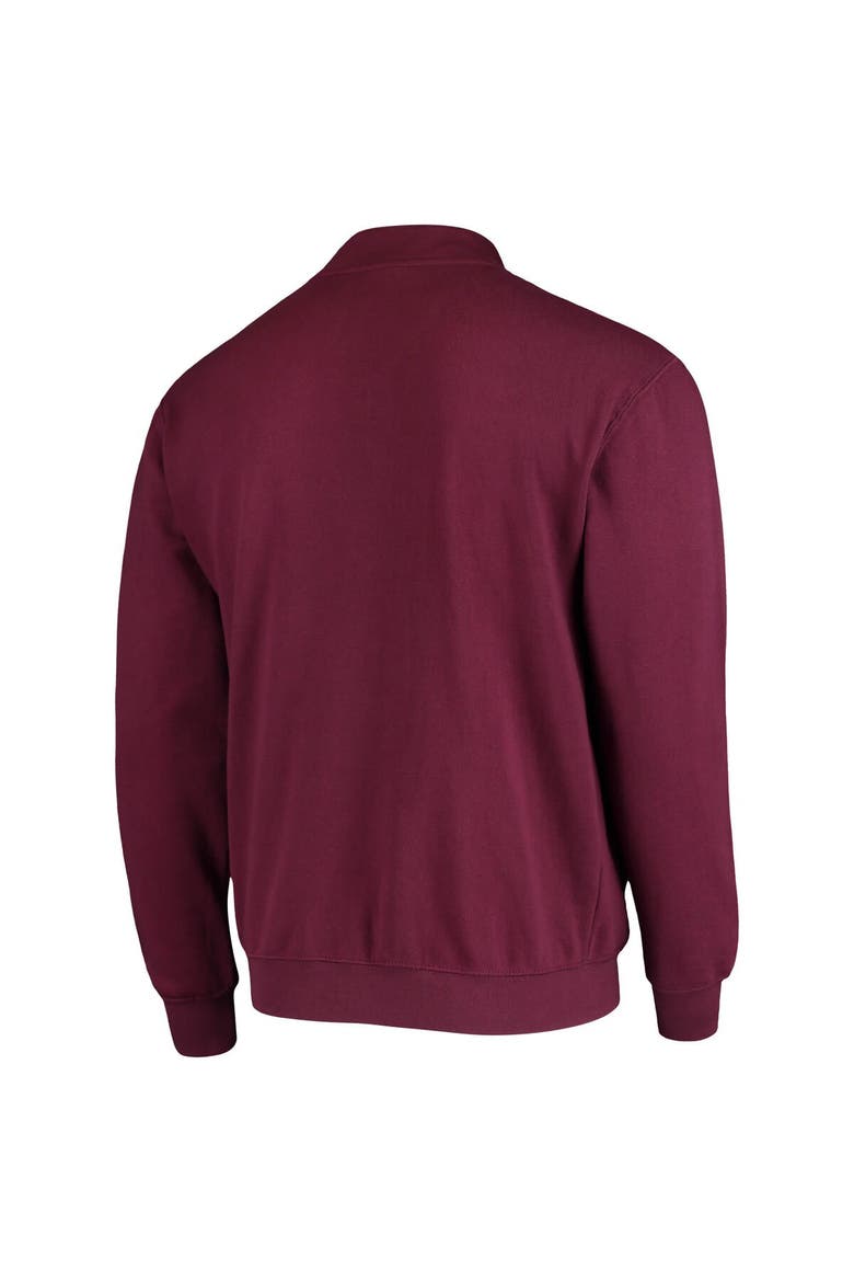 Men's Colosseum Maroon Arizona State Sun Devils Tortugas Logo Quarter-Zip Jacket, Alternate, color, Maroon