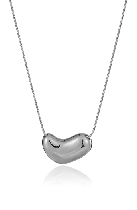 Heart of Heritage Silver Necklace