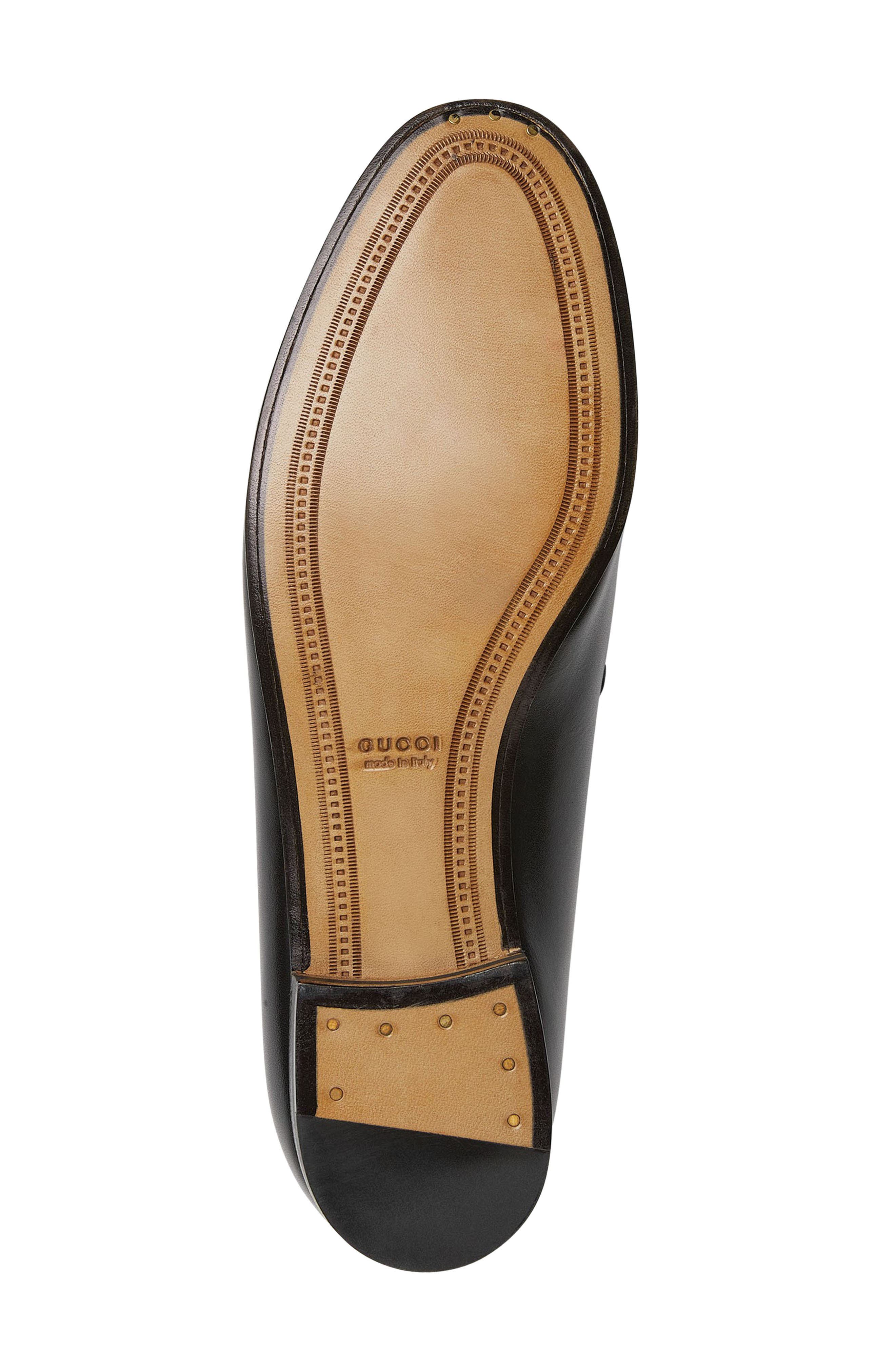 Gucci Jordaan Bit Loafer, Alternate, color, Black