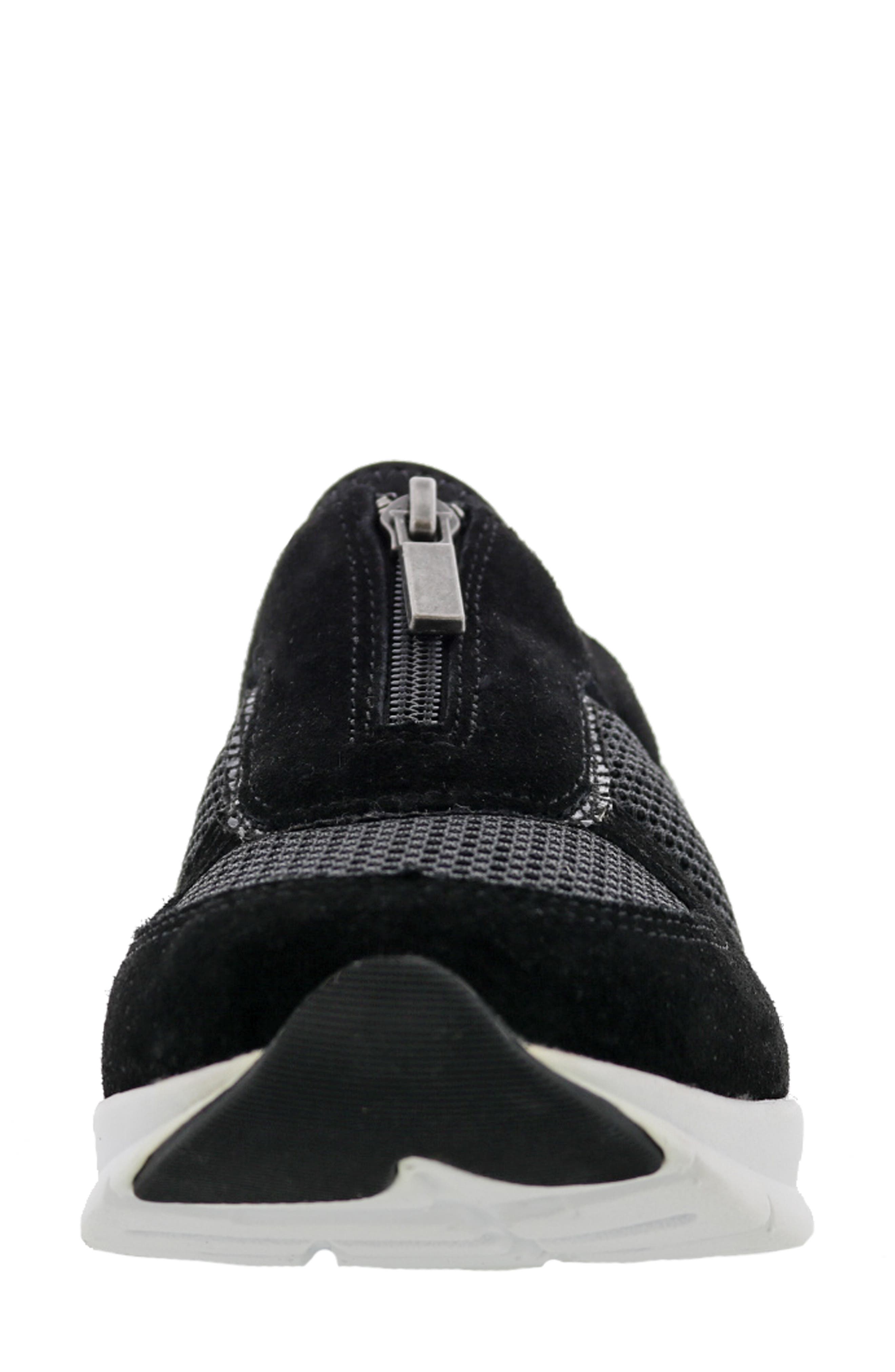 Ros Hommerson Fly Zip Sneaker, Alternate, color, Black