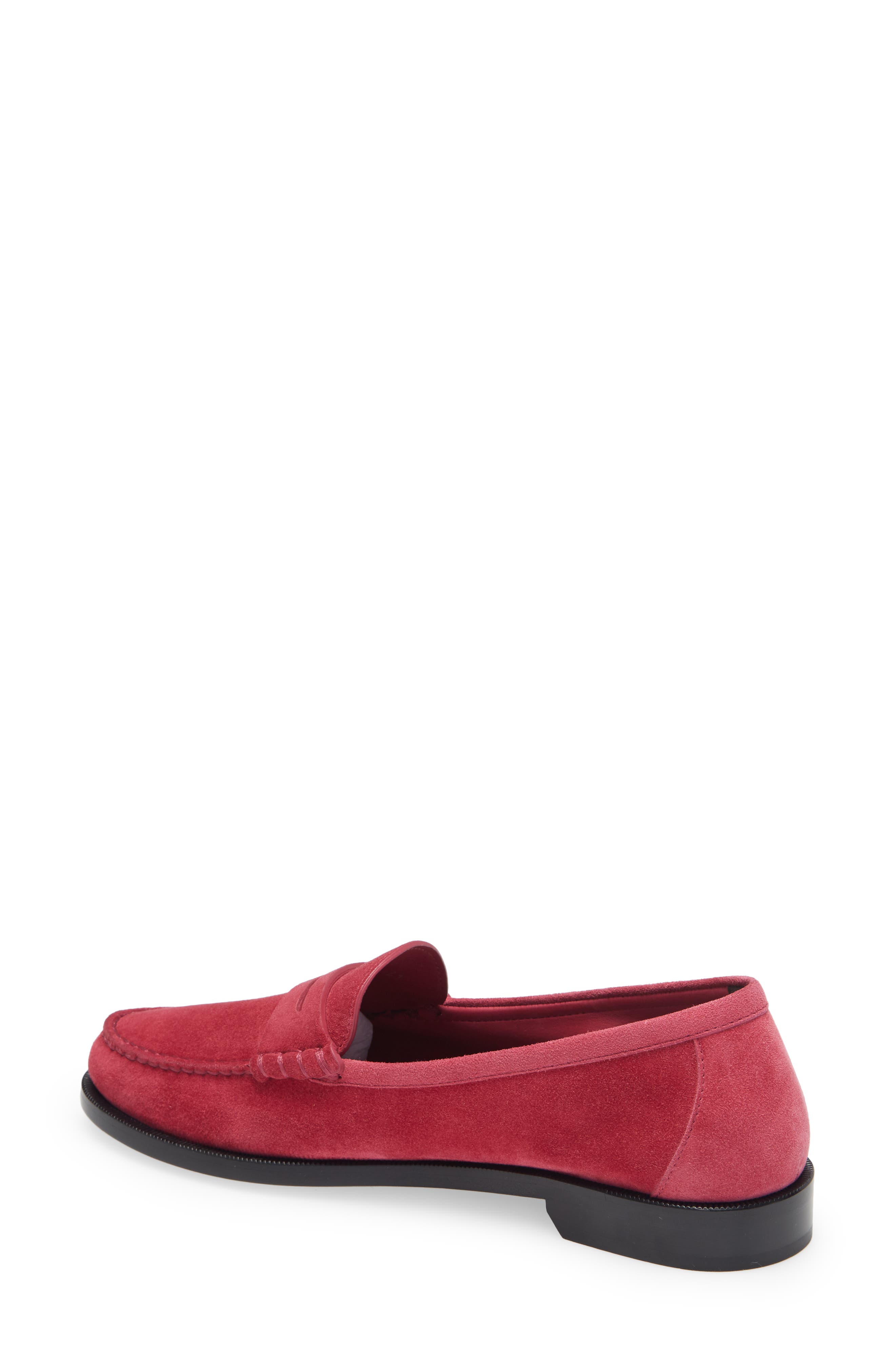 Saint Laurent YSL Monogram Penny Loafer, Alternate, color, 