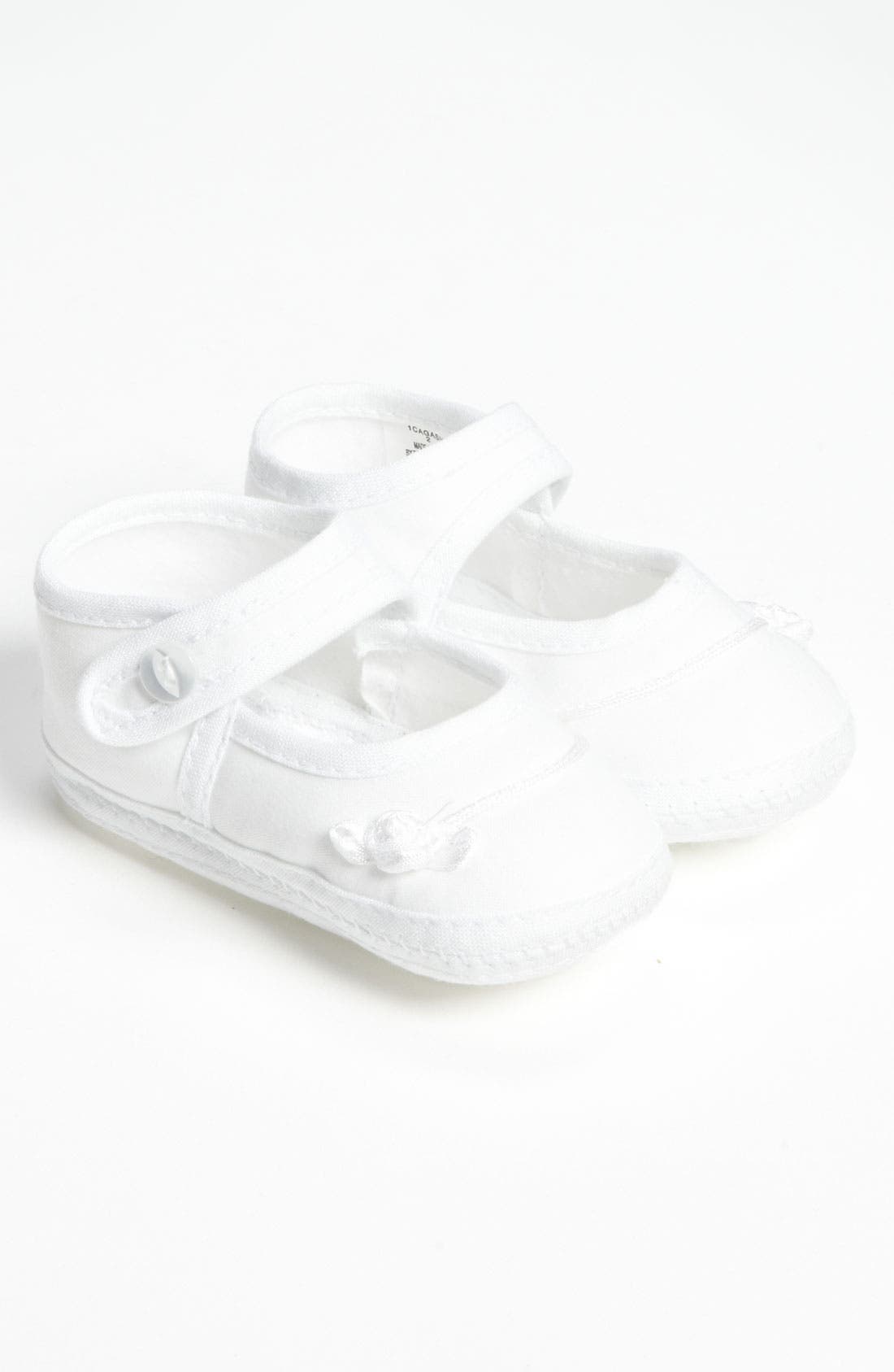 Little Things Mean a Lot Cotton Batiste Shoe, Main, color, White