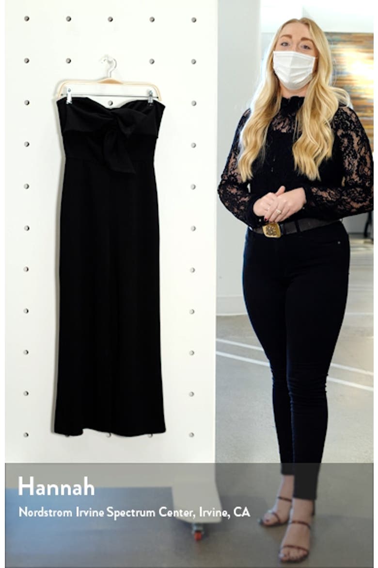 Bow Front Strapless Jumpsuit video