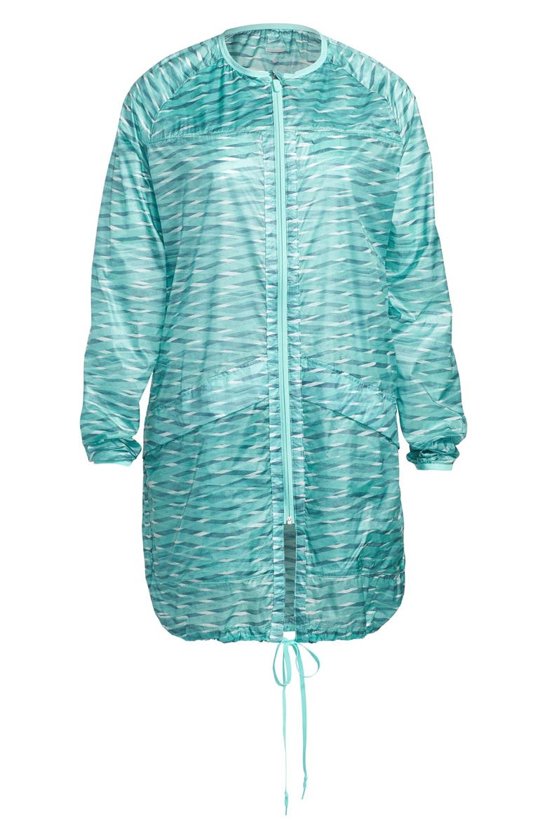 Nike 'Packable Crisscross' Wind & Water Resistant Training Jacket, Alternate, color,