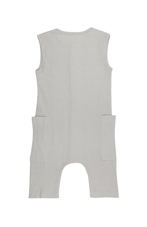 Turtledove London Kids Organic Cotton Jersey Romper In Blue
